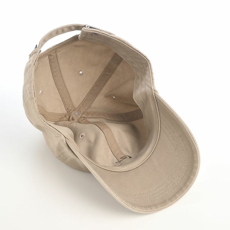 ラコステのキャップ BIOWASH CAP（バイオウォッシュ キャップ） L1357 ベージュ