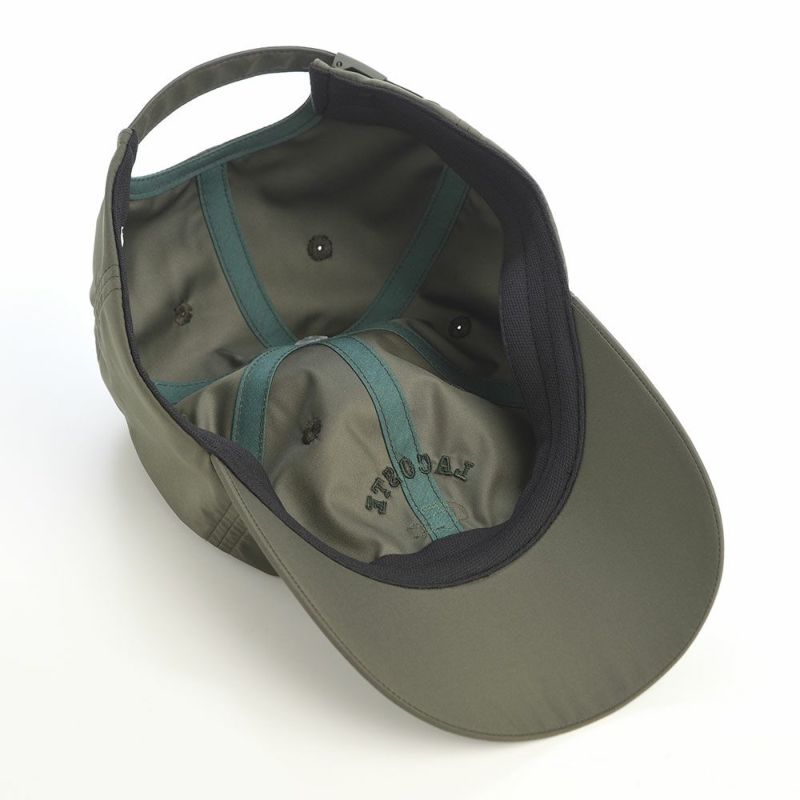 ラコステのキャップ EMB WAPPEN CAP（エンブロイダリー ワッペン キャップ） L1359 カーキ