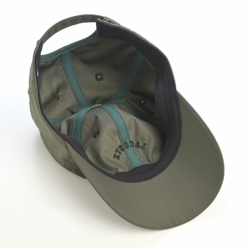 ラコステのキャップ EMB WAPPEN CAP（エンブロイダリー ワッペン キャップ） L1359 カーキ