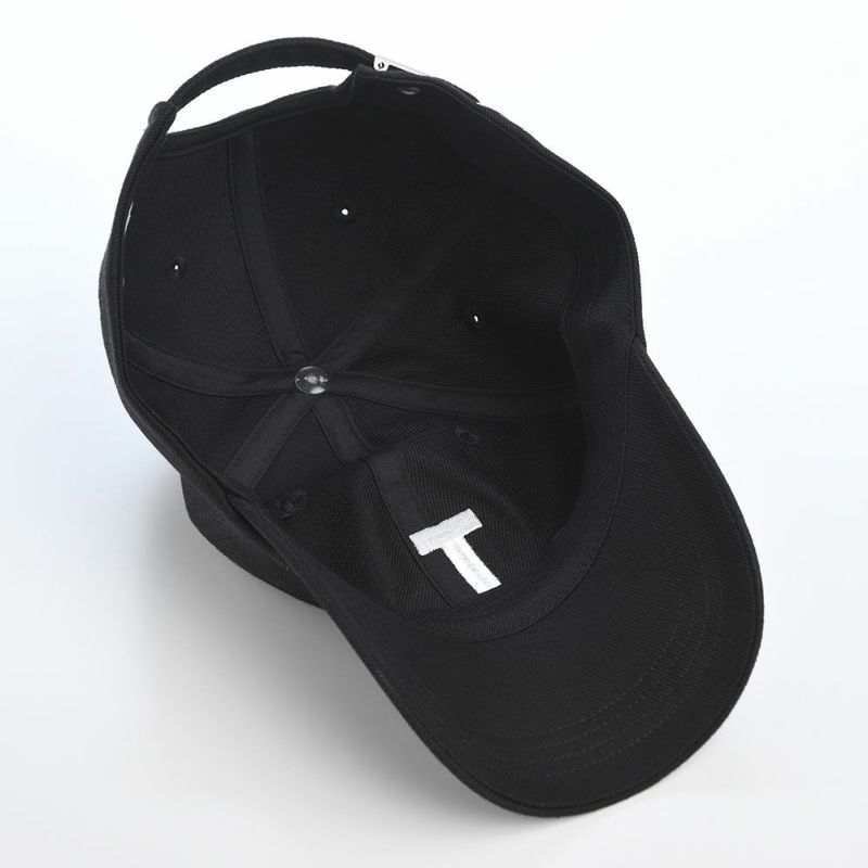 ラコステのキャップ COTTON TWILL L CAP（コットンツイル L キャップ） L1366 ブラック