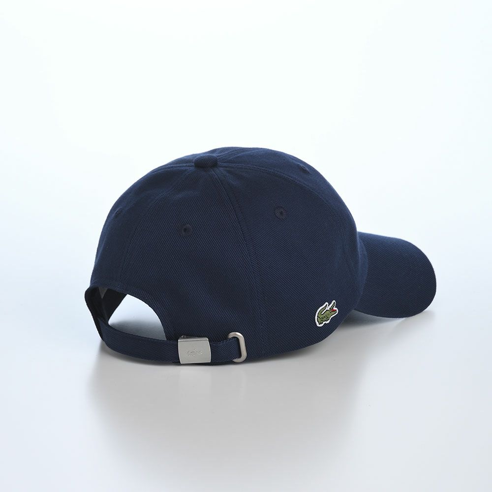 ラコステのキャップ COTTON TWILL L CAP（コットンツイル L キャップ） L1366 ネイビー