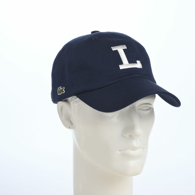 ラコステのキャップ COTTON TWILL L CAP（コットンツイル L キャップ） L1366 ネイビー