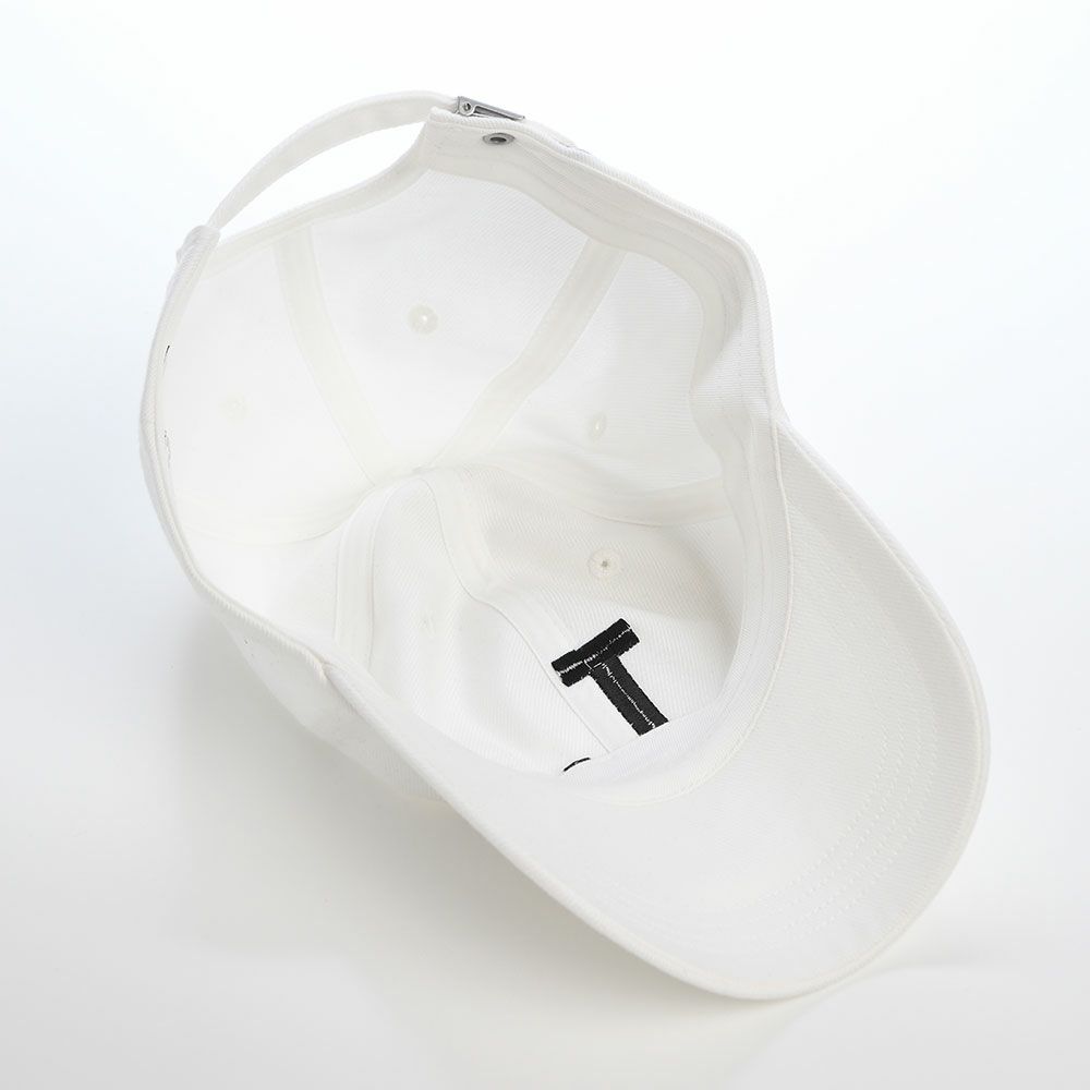ラコステのキャップ COTTON TWILL L CAP（コットンツイル L キャップ） L1366 オフホワイト