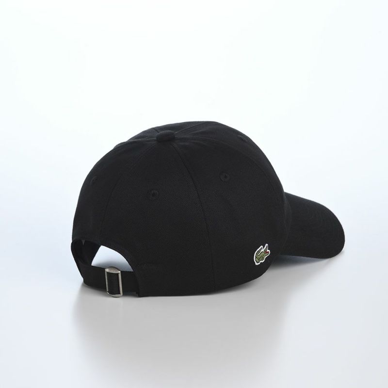 ラコステのキャップ LACOSTE EMB CAP（ラコステ エンブロイダリー キャップ） L1372 ブラック