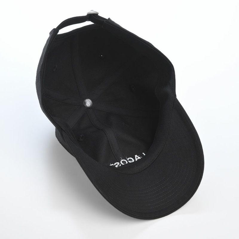 ラコステのキャップ LACOSTE EMB CAP（ラコステ エンブロイダリー キャップ） L1372 ブラック