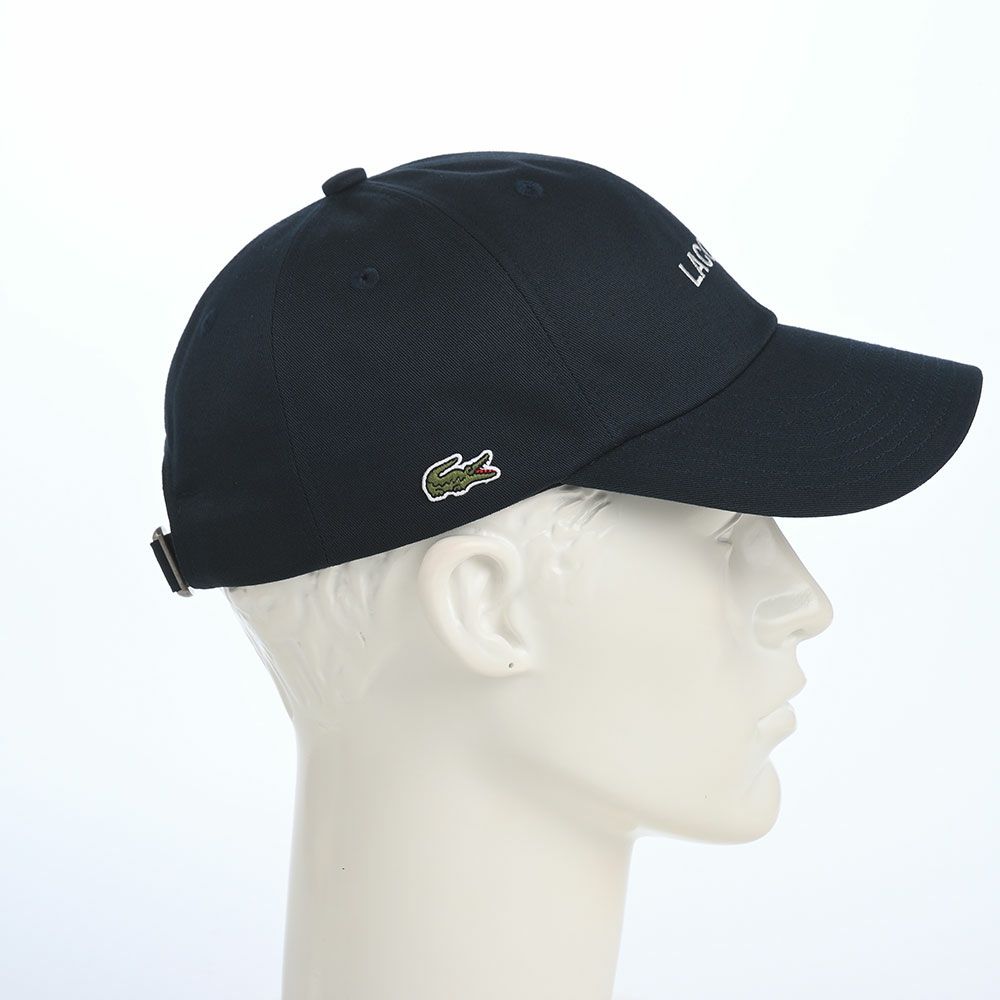 ラコステのキャップ LACOSTE EMB CAP（ラコステ エンブロイダリー キャップ） L1372 ネイビー