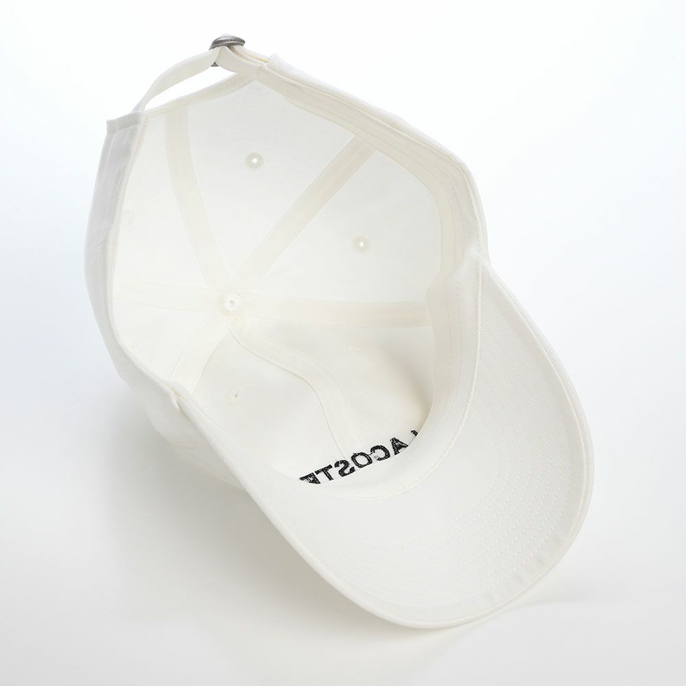 ラコステのキャップ LACOSTE EMB CAP（ラコステ エンブロイダリー キャップ） L1372 オフホワイト