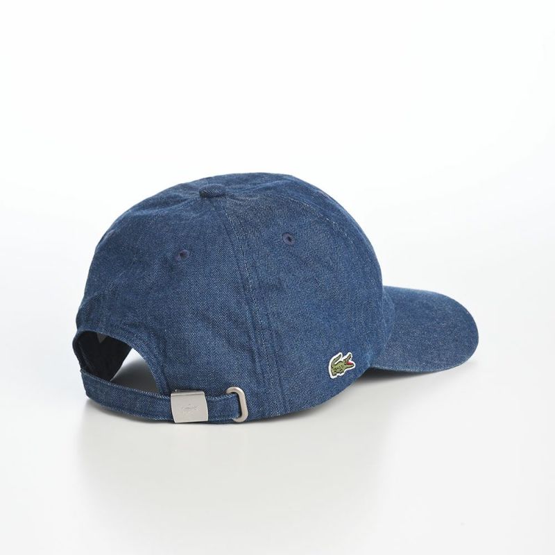 ラコステのキャップ 8oz DENIM CAP（8オンス デニム キャップ） L7148 ブルー