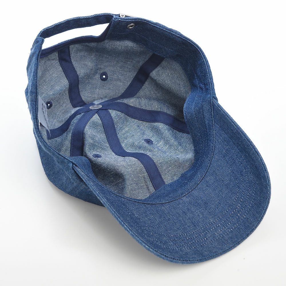 ラコステのキャップ 8oz DENIM CAP（8オンス デニム キャップ） L7148 ブルー