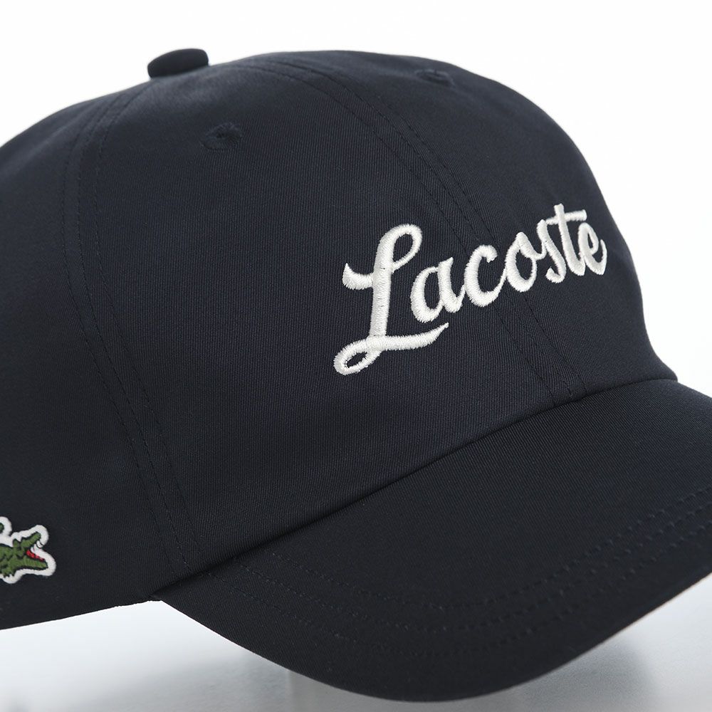 ラコステのキャップ GABARDINE CAP（ギャバジン キャップ） L7150 ネイビー