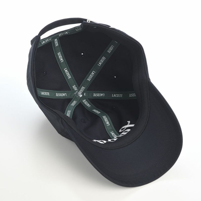 ラコステのキャップ GABARDINE CAP（ギャバジン キャップ） L7150 ネイビー