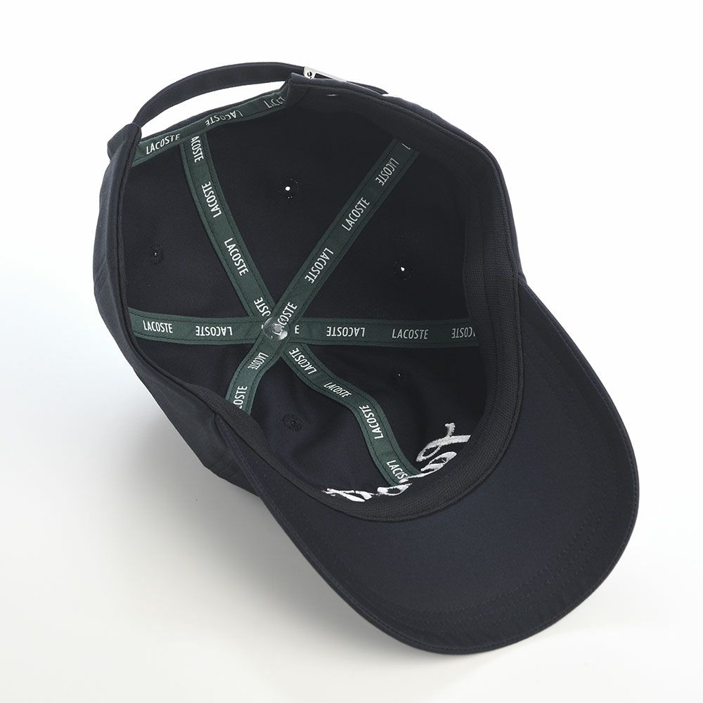 ラコステのキャップ GABARDINE CAP（ギャバジン キャップ） L7150 ネイビー