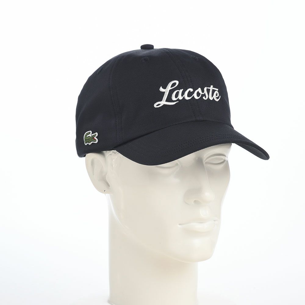 ラコステのキャップ GABARDINE CAP（ギャバジン キャップ） L7150 ネイビー