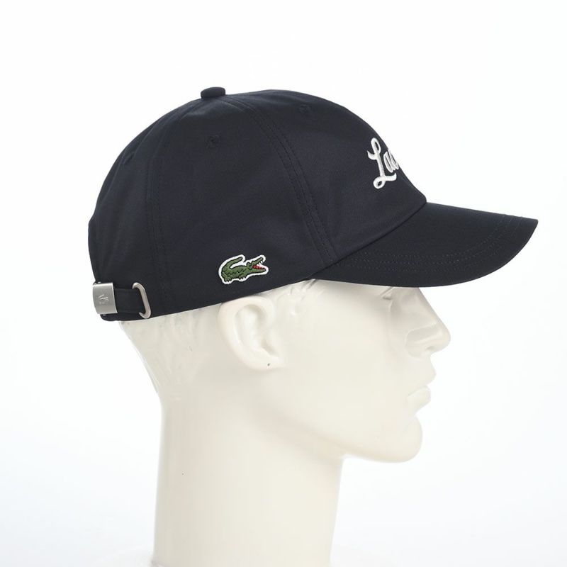 ラコステのキャップ GABARDINE CAP（ギャバジン キャップ） L7150 ネイビー
