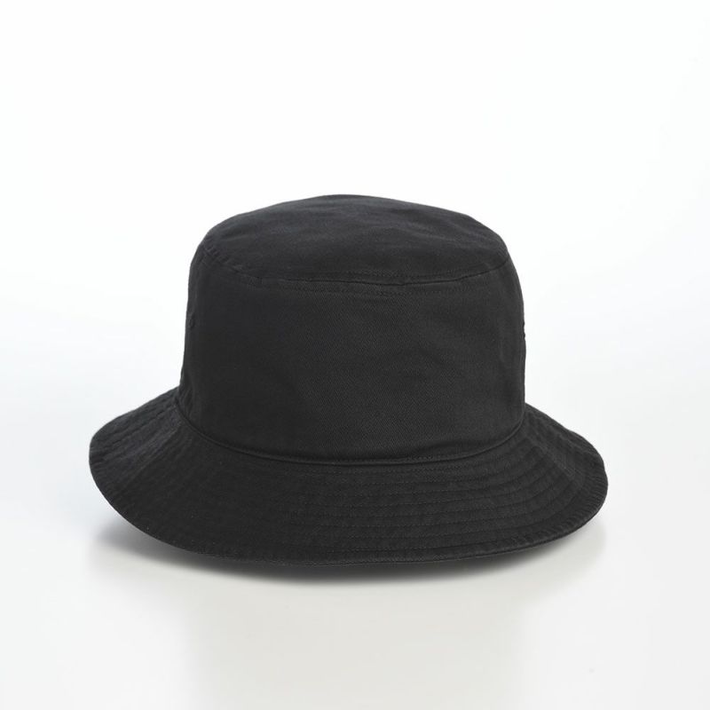 ラコステのバケットハット BIOWASH BUCKET HAT（バイオウォッシュ バケットハット） L1358 ブラック