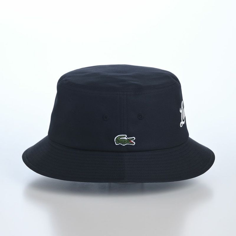 ラコステのバケットハット GABARDINE BUCKET HAT（ギャバジン バケットハット） L7151 ネイビー