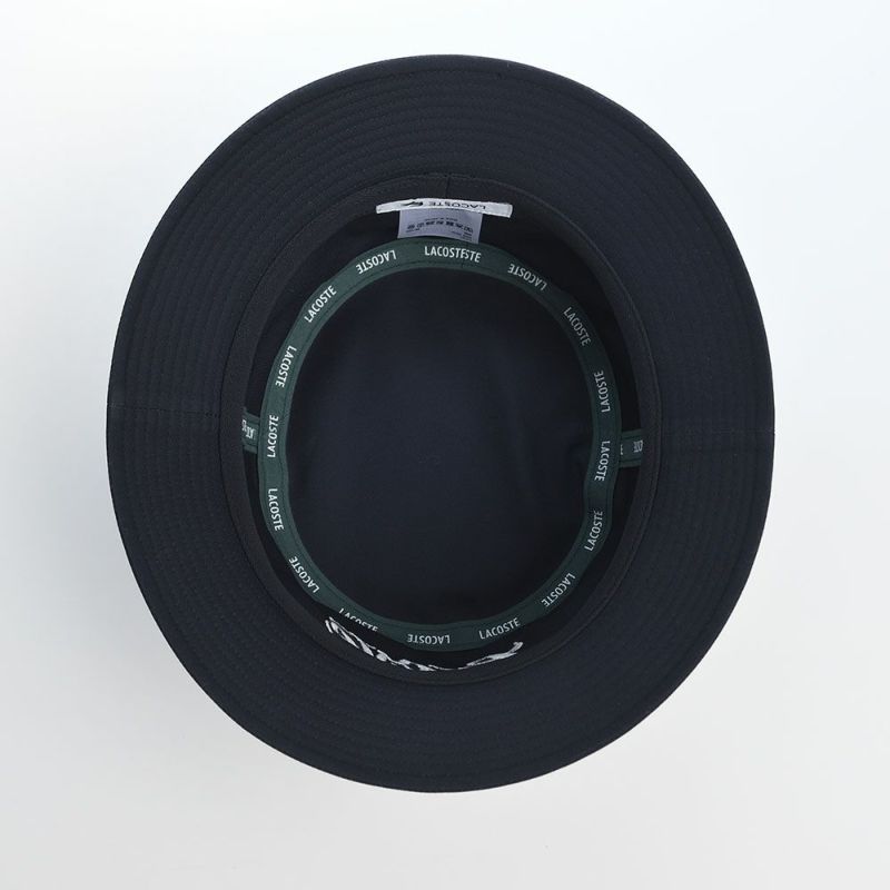 ラコステのバケットハット GABARDINE BUCKET HAT（ギャバジン バケットハット） L7151 ネイビー