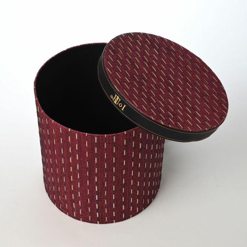 ノルの帽子用品 Long Hat Box（ハット収納箱） ブラウン