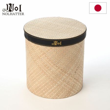 ノルの帽子用品 【NOL】Long Hat Box（ハット収納箱） ナチュラル