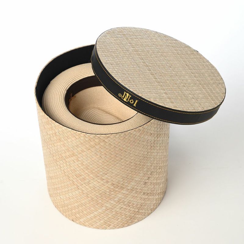 ノルの帽子用品 Long Hat Box（ハット収納箱） ナチュラル