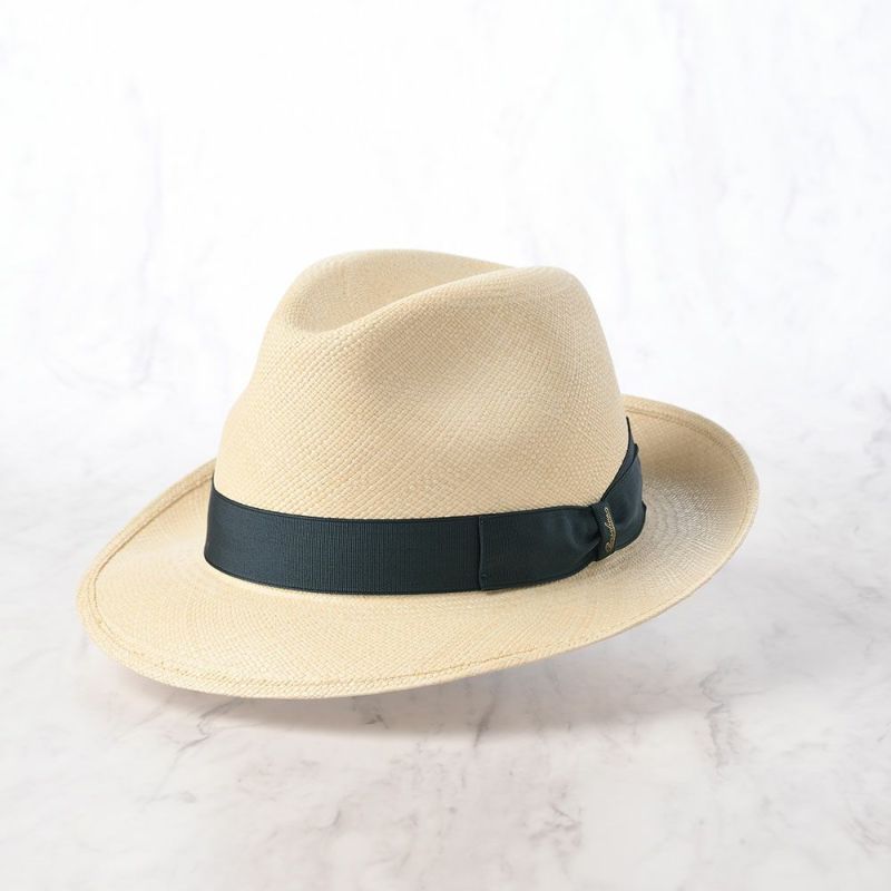 ボルサリーノのパナマハット Panama Quito（パナマキート） 140228 ティールリボン