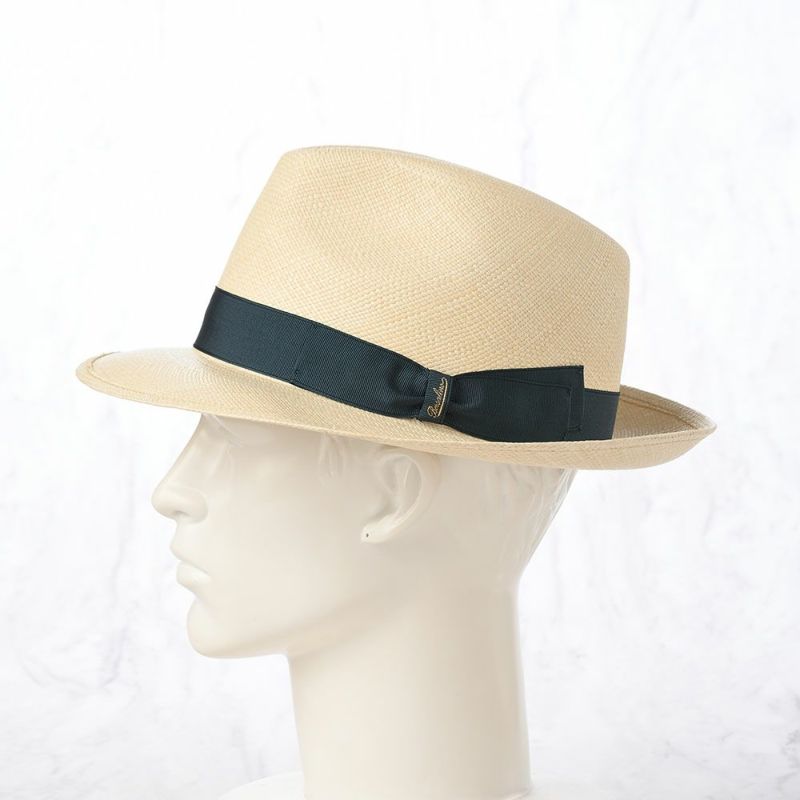 ボルサリーノのパナマハット Panama Quito（パナマキート） 140228 ティールリボン