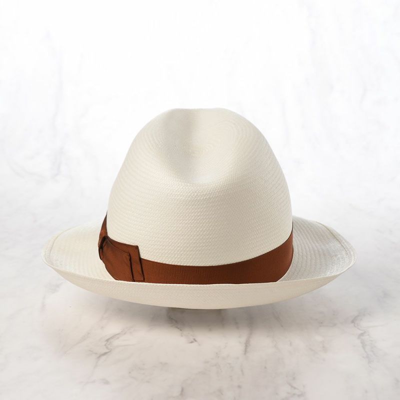 ボルサリーノのパナマハット Panama Fine（パナマファイン） 140338 ブラウンリボン