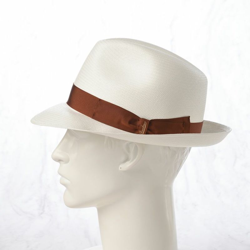 ボルサリーノのパナマハット Panama Fine（パナマファイン） 140338 ブラウンリボン