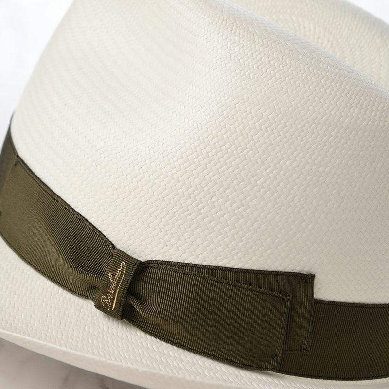 ボルサリーノのパナマハット Panama Fine（パナマファイン） 140338 カーキリボン