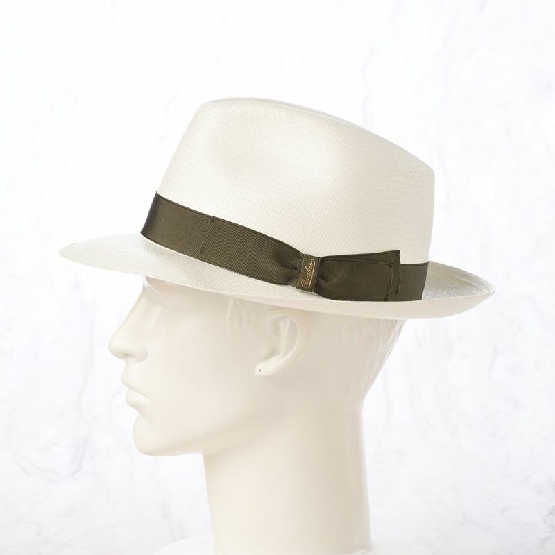 ボルサリーノのパナマハット Panama Fine（パナマファイン） 140338 カーキリボン