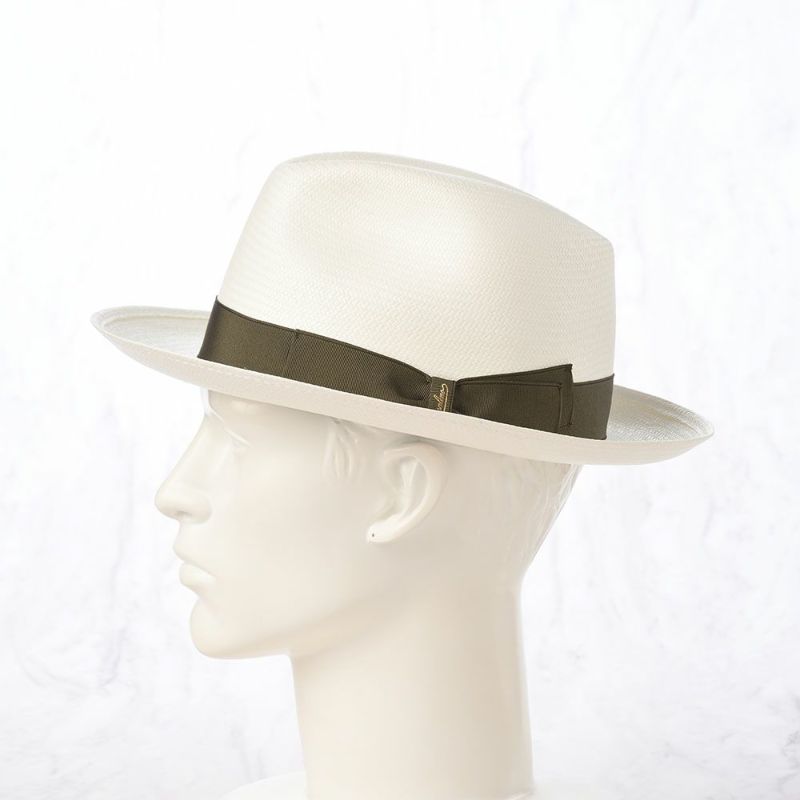 ボルサリーノのパナマハット Panama Fine（パナマファイン） 140338 カーキリボン