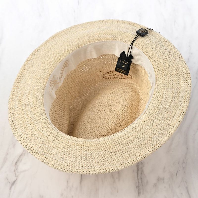 ボルサリーノのパナマハット Panama Crochet（パナマ クロシェ） 25141248 ナチュラル