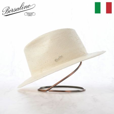 ボルサリーノのパナマハット Panama Crochet（パナマ クロシェ） 25141248 ホワイト