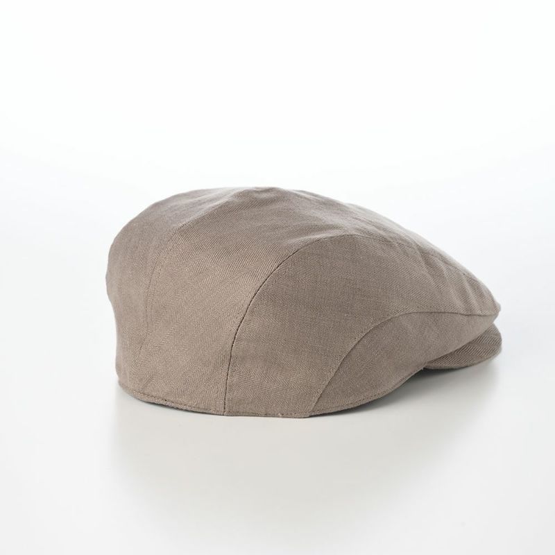 ガリュープラネットのハンチング Washable Herringbone Linen Hunting（ウォッシャブルへリンボンリネンハンチング）839 ベージュ