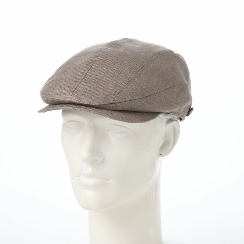 ガリュープラネットのハンチング Washable Herringbone Linen Hunting（ウォッシャブルへリンボンリネンハンチング）839 ベージュ