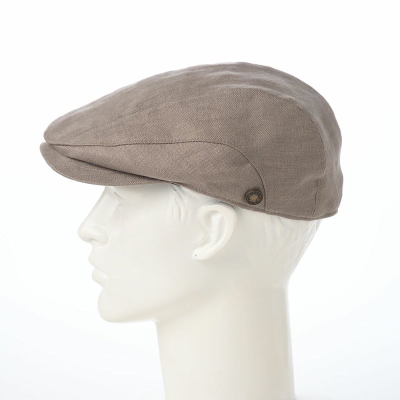 ガリュープラネットのハンチング Washable Herringbone Linen Hunting（ウォッシャブルへリンボンリネンハンチング）839 ベージュ