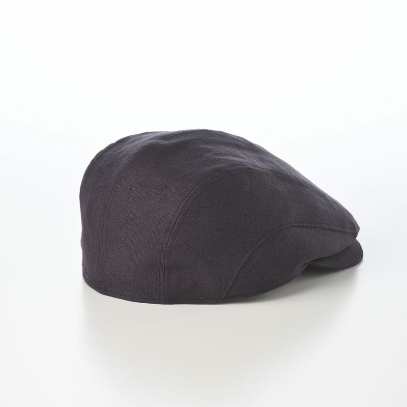 ガリュープラネットのハンチング Washable Herringbone Linen Hunting（ウォッシャブルへリンボンリネンハンチング）839 パープル