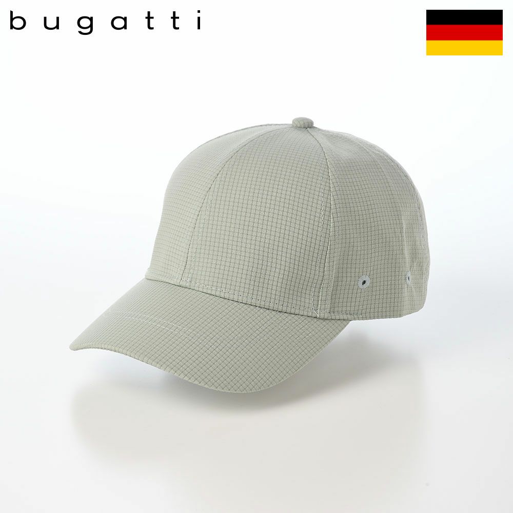 ブガッティのキャップ Cap Seersucker（キャップ シアサッカー） 629231 セージグリーン