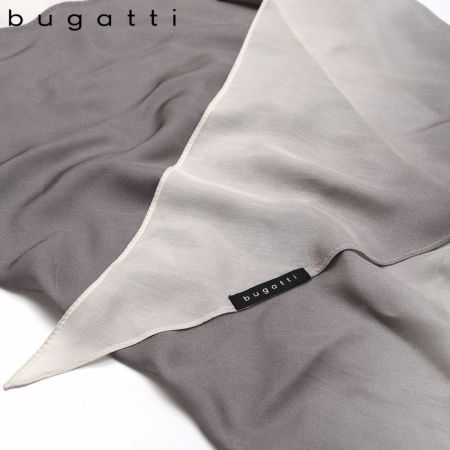 ブガッティの春夏スカーフ・ストール Diamand Shape Scarf（ダイアモンドシェイプスカーフ） 630104 ライトグレー