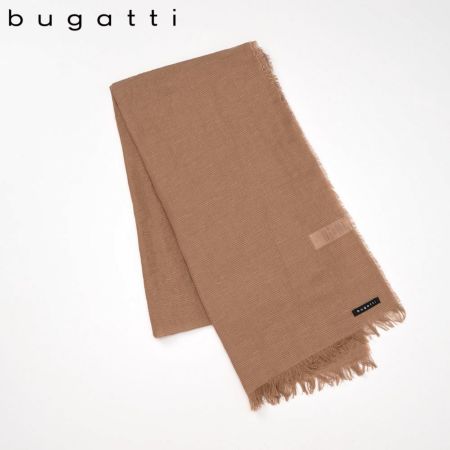 ブガッティの春夏スカーフ・ストール Scarf Solid（スカーフ ソリッド） 630323 キャメル