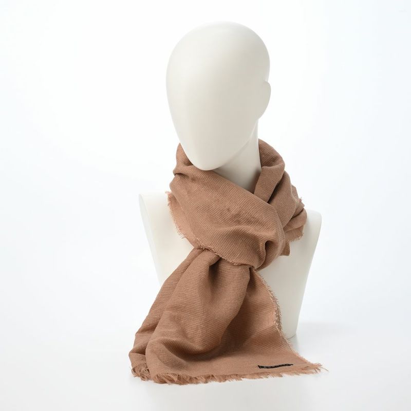 ブガッティの春夏スカーフ・ストール Scarf Solid（スカーフ ソリッド） 630323 キャメル