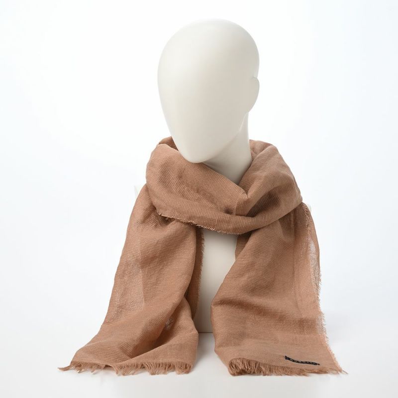 ブガッティの春夏スカーフ・ストール Scarf Solid（スカーフ ソリッド） 630323 キャメル
