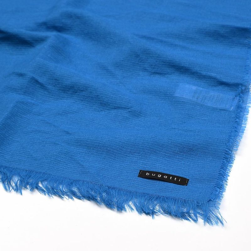 ブガッティの春夏スカーフ・ストール Scarf Solid（スカーフ ソリッド） 630323 デニム
