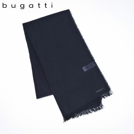 ブガッティの春夏スカーフ・ストール Scarf Solid（スカーフ ソリッド） 630323 ネイビー
