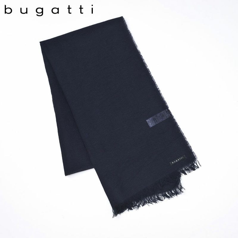 ブガッティの春夏スカーフ・ストール Scarf Solid（スカーフ ソリッド） 630323 ネイビー