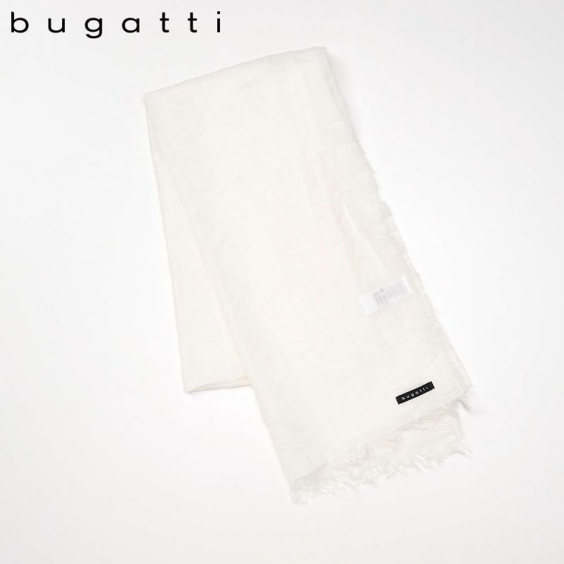 ブガッティの春夏スカーフ・ストール Scarf Solid（スカーフ ソリッド） 630323 ホワイト