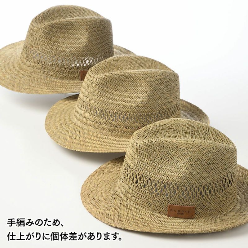 ブガッティの麦わら帽子 Straw Hat（ストローハット） 629010 ベージュ
