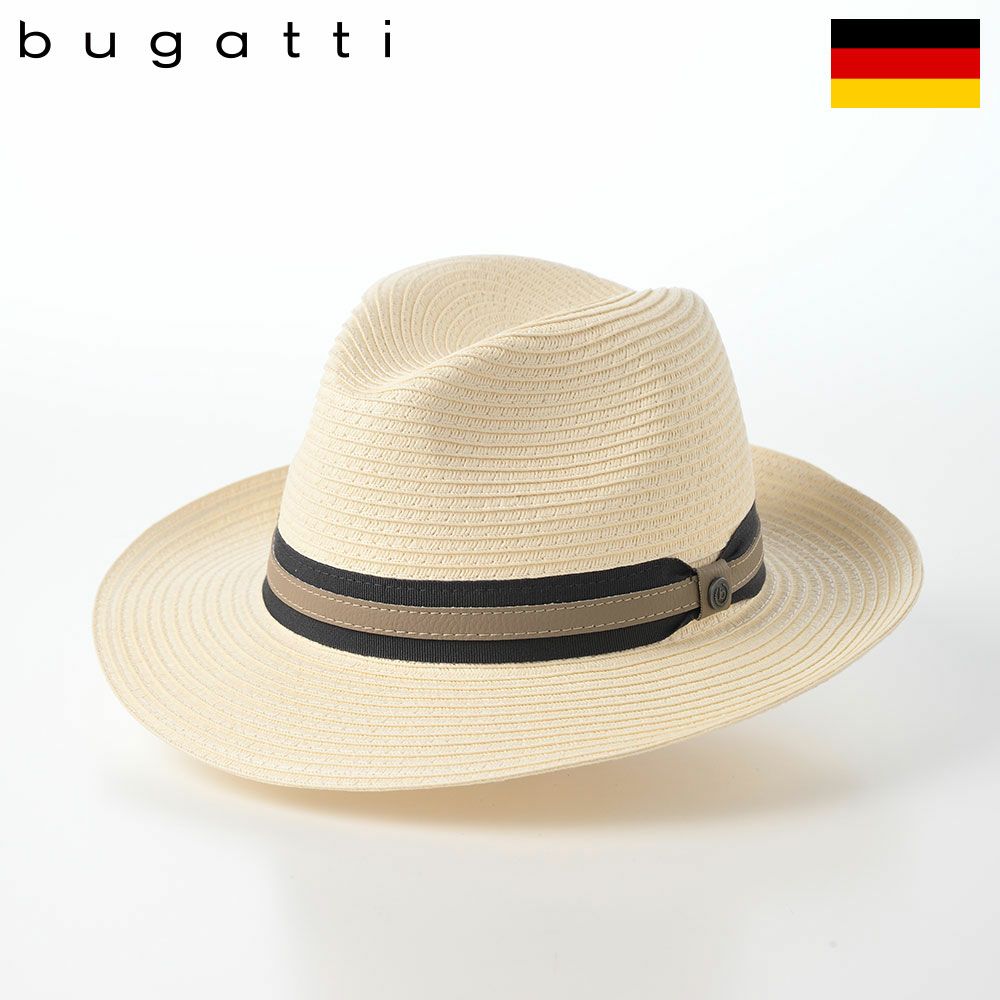 ブガッティのブレードハット Summer Fedora（サマー フェドラ） 629012 オフホワイト
