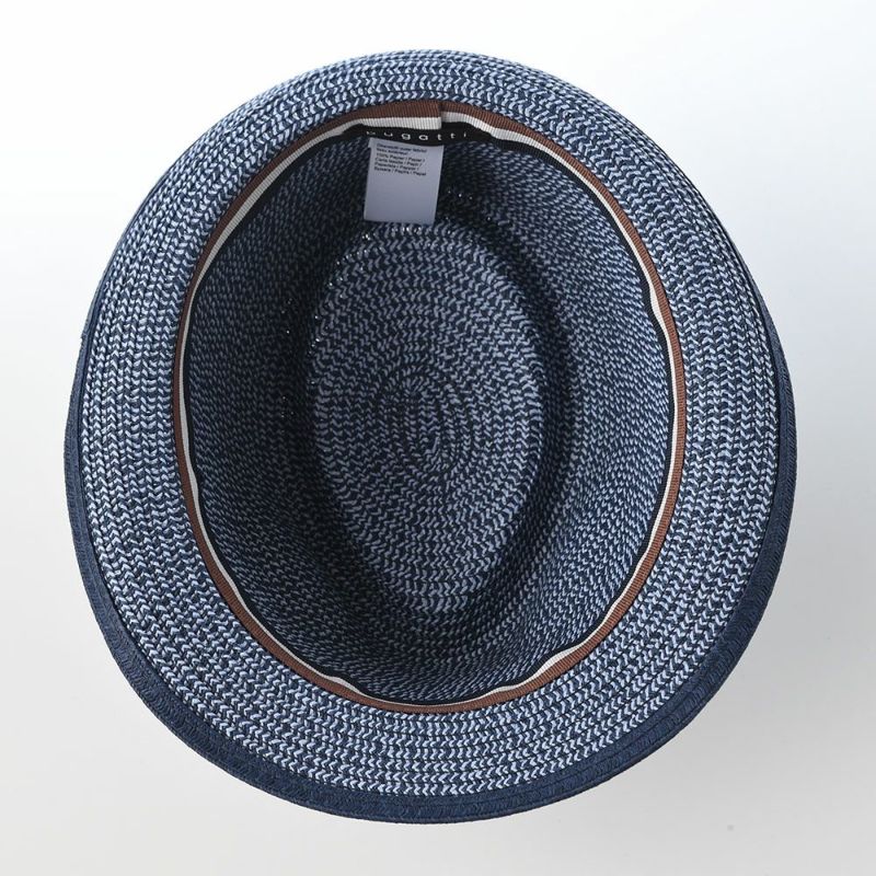 ブガッティのブレードハット Trrilby Bicolor（トリルビー バイカラー） 629013 ネイビー