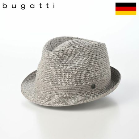 ブガッティのブレードハット Trilby Bicolor（トリルビー バイカラー） 629013 シルバー